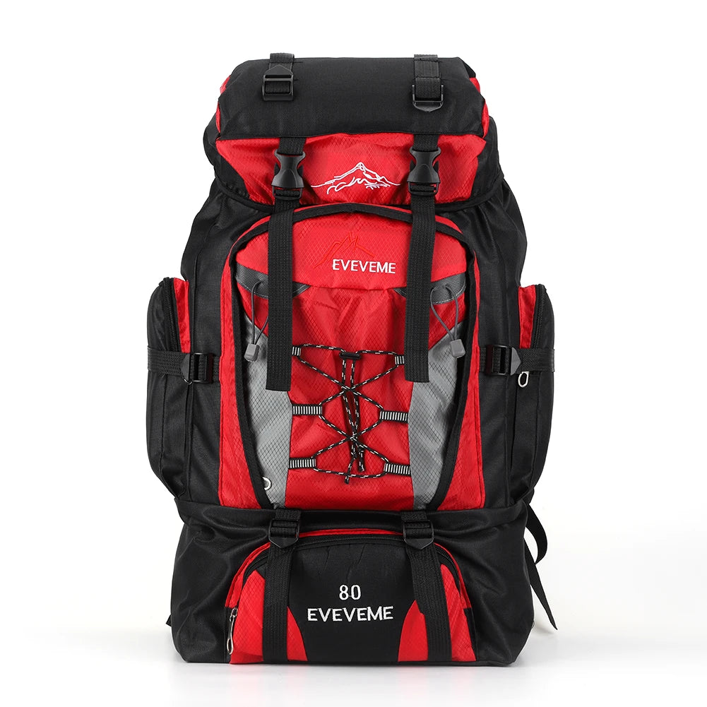 80L Waterproof Travel Backpack For Men